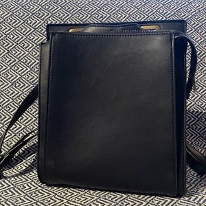 Faux Leather Street Level Convertible Backpack